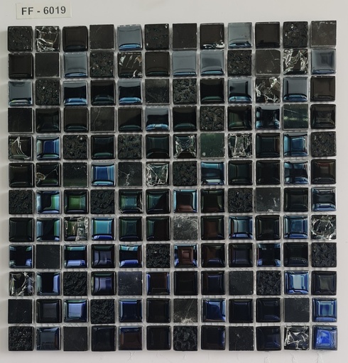 [FF - 6019] Gạch Mosaic thủy tinh 23x23mm mã FF - 6019