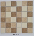 Gạch Mosaic gốm viên 48x48mm mã KA - 4833