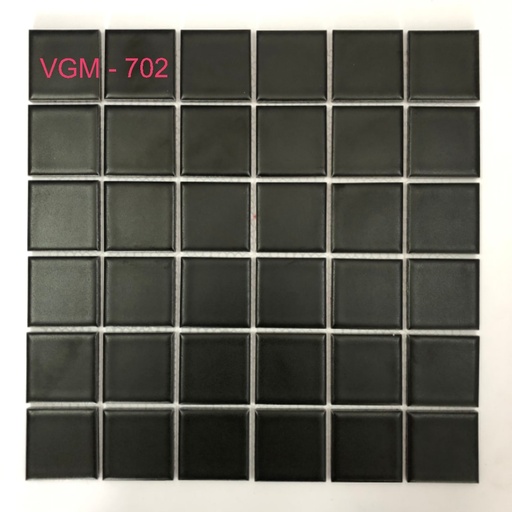 [VGM - 702] Gạch Mosaic gốm viên 48x48mm mã VGM - 702