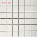 Gạch Mosaic gốm viên 48x48mm mã VGM - 701