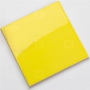 Gạch thẻ 100x100mm vàng bóng phẳng B103