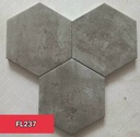 Gạch lục giác 200x230x115 kim loại mã FL237