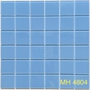 Gạch mosaic thủy tinh 48x48mm màu xanh dương nhạt MH 4804