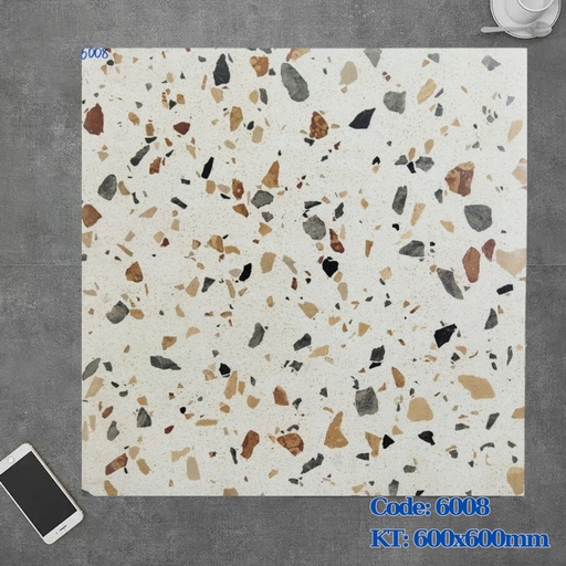 [6008] Gạch Terrazzo KT 600x600mm 6008