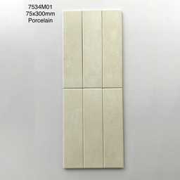 [MD7534M01-HCM] Gạch thẻ porcelain 75x300mm mã MD7534M01