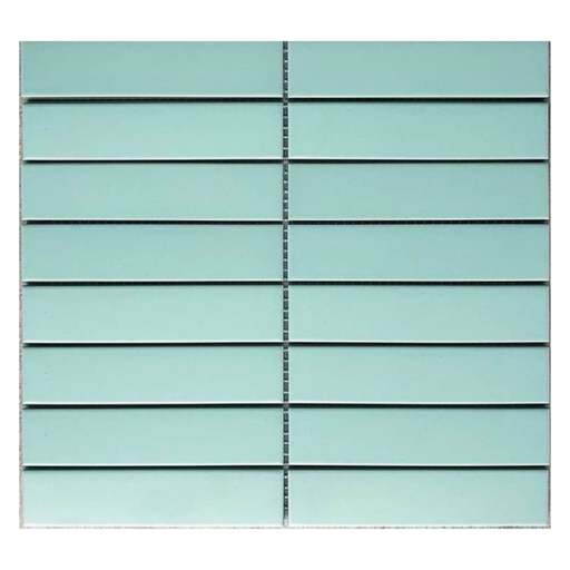 [DS305 (Y33F825)] Gạch Mosaic que xanh mint KT 32x145mm mã DS305