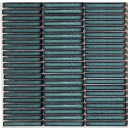[CT129214] Gạch Mosaic que xanh rạn chip KT 12x92mm mã CT129214